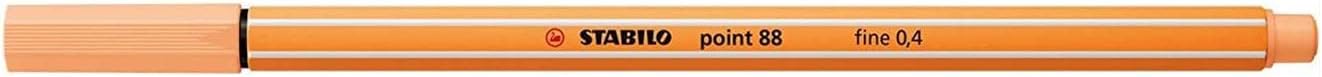 Stabilo Point 88 Fineliner - Pastel Oranje