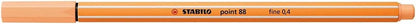 Stabilo Point 88 Fineliner - Pastel Oranje