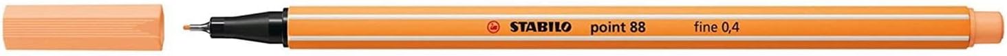 Stabilo Point 88 Fineliner - Pastel Oranje