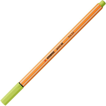 Stabilo Point 88 Fineliner - Lemoen Groen