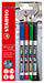 Stabilo Write-4-All Fijn (07Mm) Permanente Marker - 4Dlg.