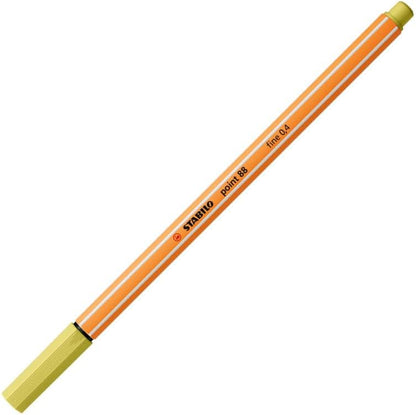 Stabilo Point 88 Fineliner - Mosterd