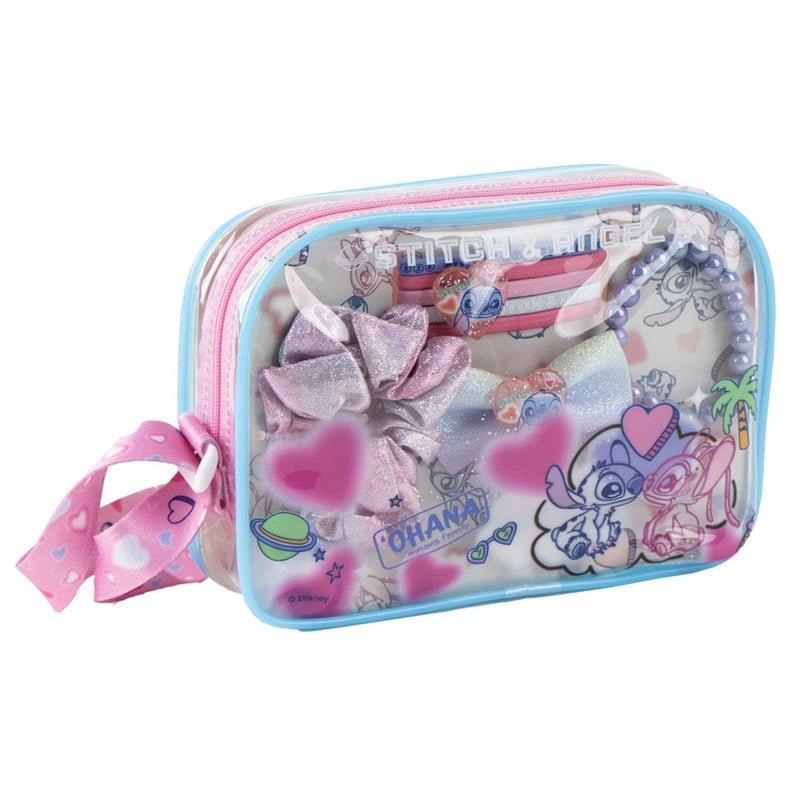 CERDÁ Life's Little Moments - Beauty Bag Stitch Set with Accessories for Girls - Set of Beauty Bag Stitch for Game, Gift and Personal Care