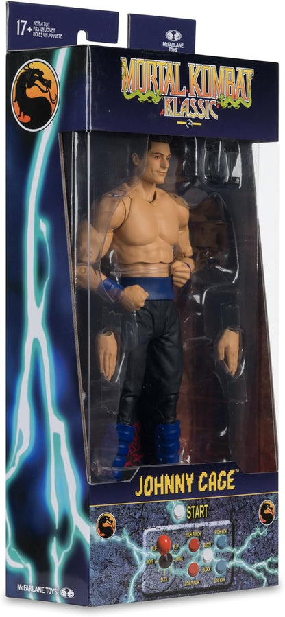 McFarlane Toys- Mortal Kombat Klassic Johnny Cage 7in Action Figure