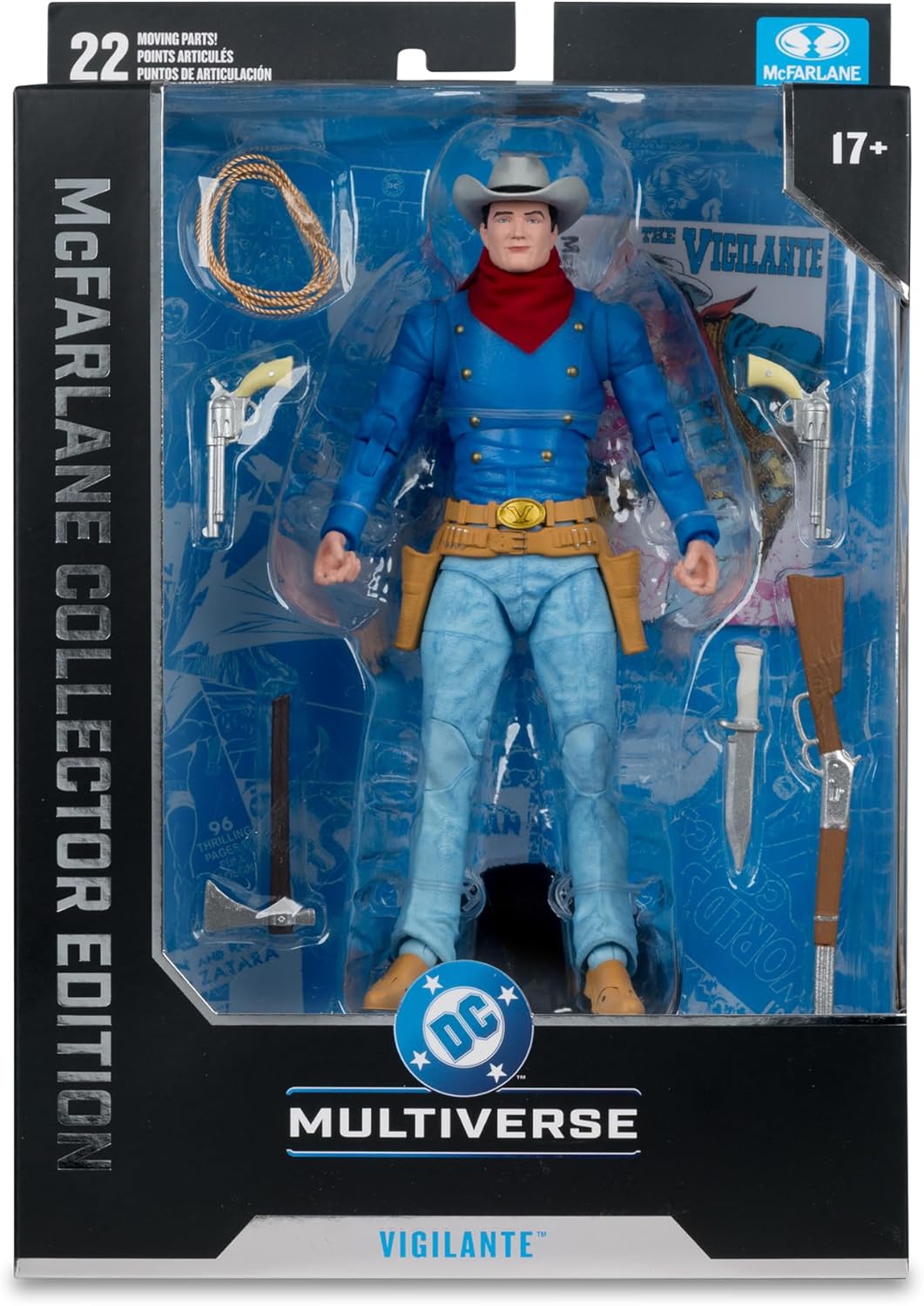 McFarlane Toys- DC Multiverse Vigilante (All-Star Squadron) 7in Action Figure McFarlane Collector Edition #56