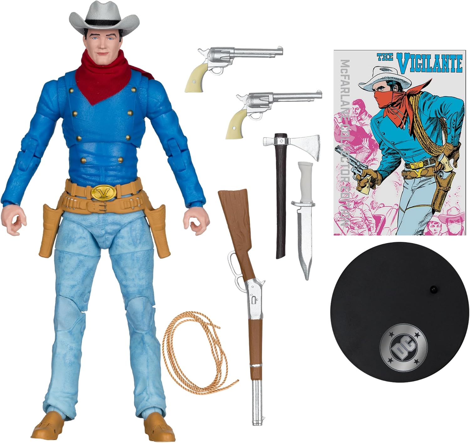 McFarlane Toys- DC Multiverse Vigilante (All-Star Squadron) 7in Action Figure McFarlane Collector Edition #56