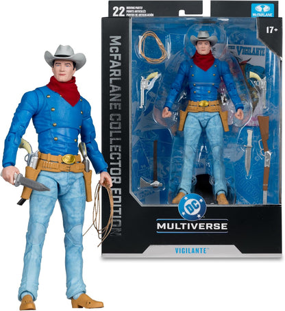 McFarlane Toys- DC Multiverse Vigilante (All-Star Squadron) 7in Action Figure McFarlane Collector Edition #56