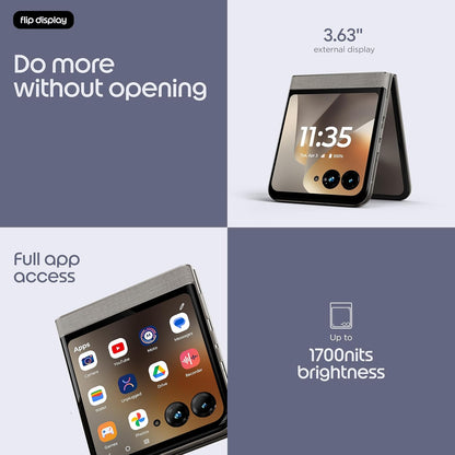 Motorola Razr 70 Hematite 8GB 256GB with Co2 offset