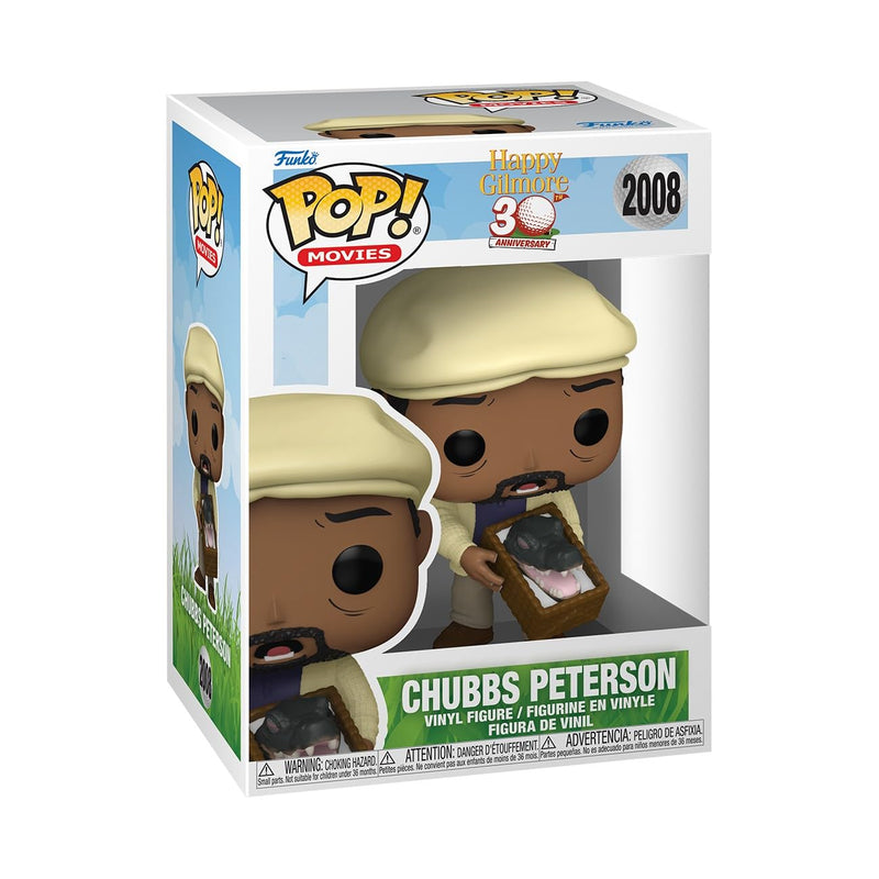 Funko POP! Movies: Happy Gilmore - Chubbs Peterson - Figura in vinile da collezione - Idea regalo - Prodotto ufficiale - Giocattoli per bambini e adulti - Modello di figura per collezionisti