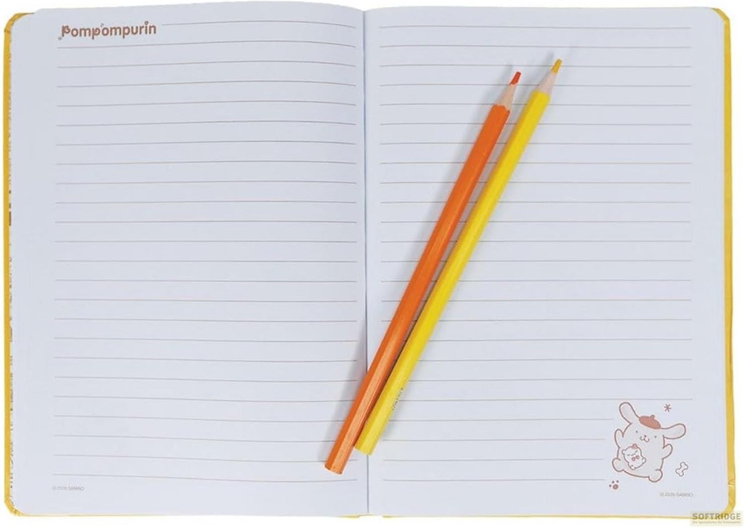Sanrio A5 Notebook Pompompurin