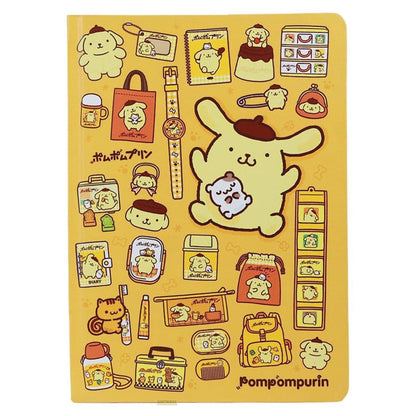 Sanrio A5 Notebook Pompompurin