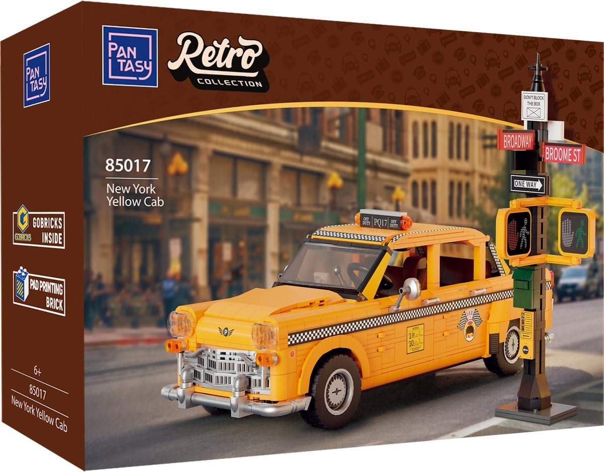 Pantasy New York Yellow Cab Joyride Series Gioco di costruzione (1601