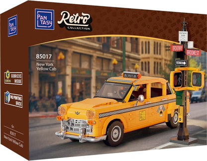 Pantasy New York Yellow Cab Joyride Series Gioco di costruzione (1601