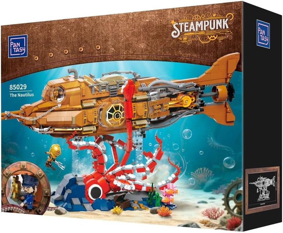 The Nautilus Steampunk Submarine - 2552 Pcs