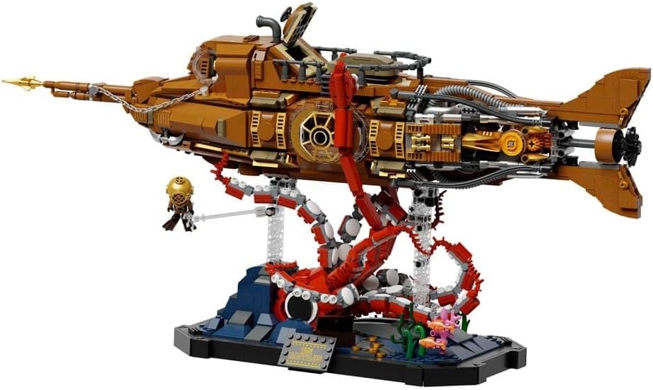 The Nautilus Steampunk Submarine - 2552 Pcs
