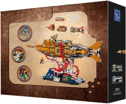 The Nautilus Steampunk Submarine - 2552 Pcs