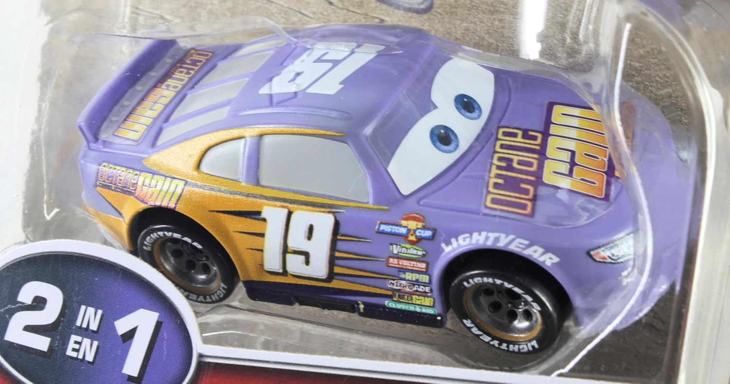 Disney Cars 2026 Color Changers Piston Cup Racer Octane Gain #19 Bobby Swift