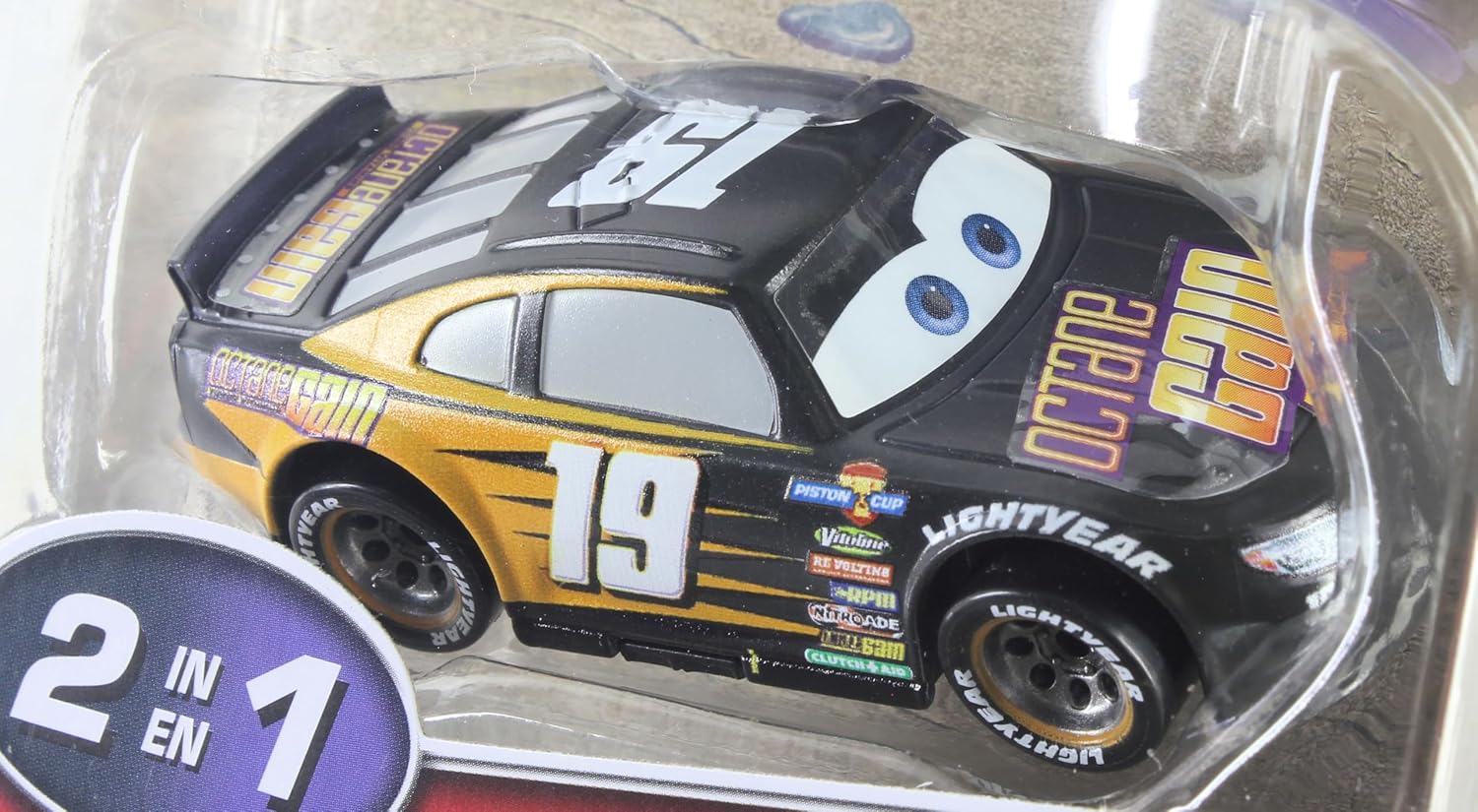 Disney Cars 2026 Color Changers Piston Cup Racer Octane Gain #19 Bobby Swift