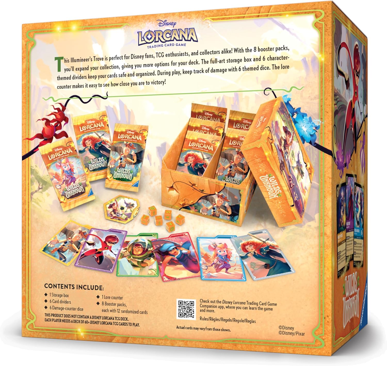 Ravensburger Disney Lorcana Trading Card Game for Adults and Kids 8 Years Up - Set 12: Wilds Unknown - Trove TCG
