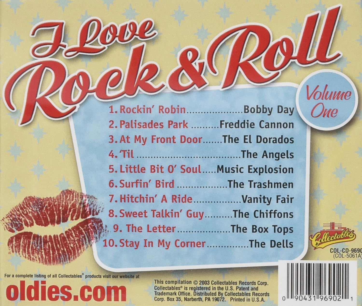 I Love Rock N Roll, Vol. 1