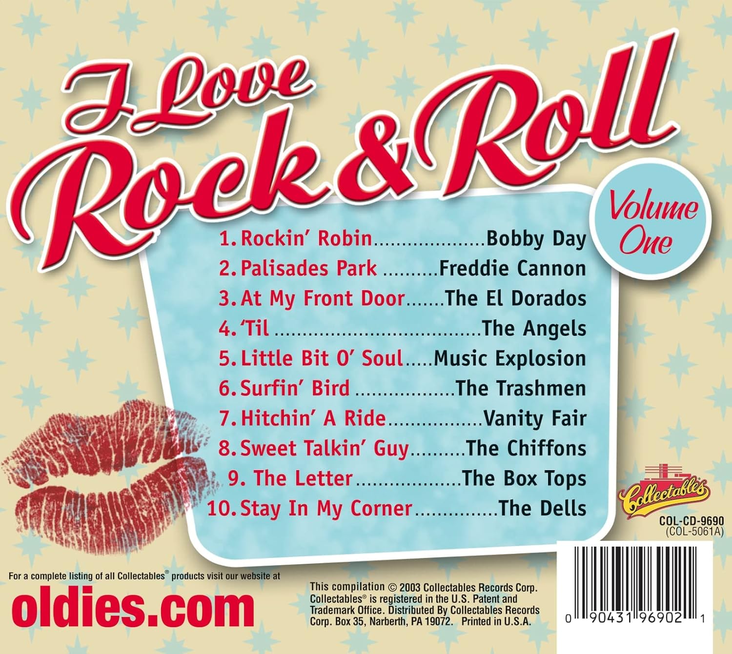 I Love Rock N Roll, Vol. 1