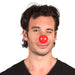 Boland 55522 - Clownsnase aus Plastik, mit Gummiband, 24 Stück, Rot, super Halt, Spaßmacher, Accessoire, Mottoparty, Karneval