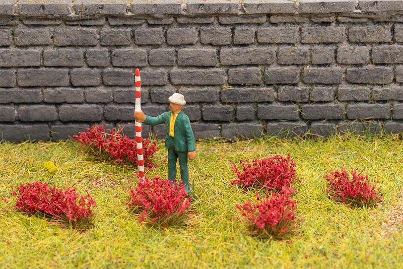 Faller 171385 – Tufts of Flowers, Red – Gauge H0, TT, N