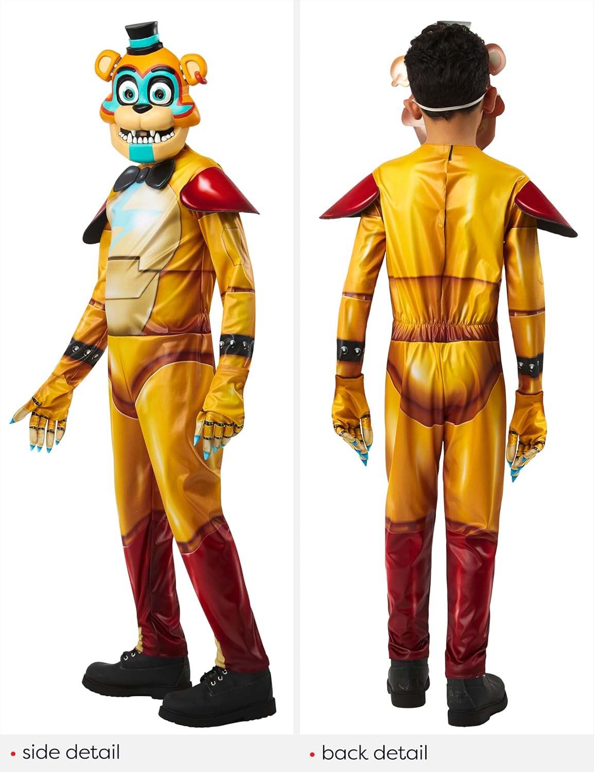 Rubie's Child's Five Nights at Freddy's Glamrock Freddy Costume, As Shown, Large