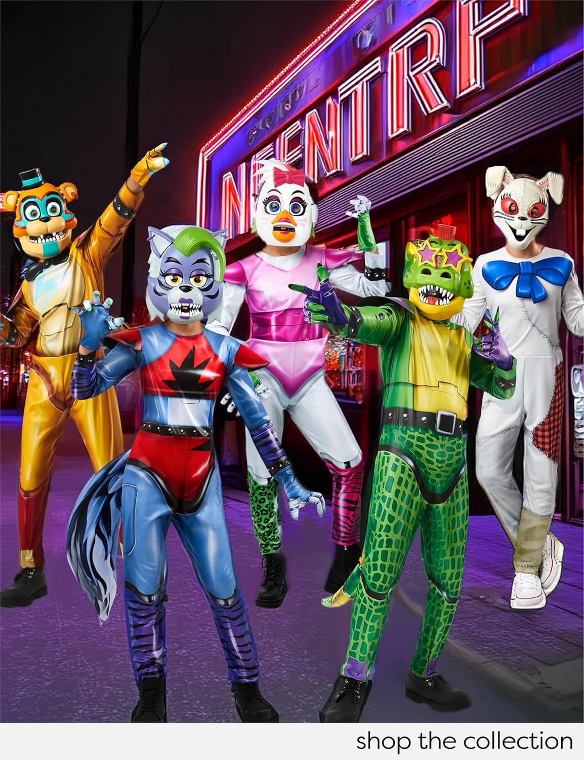 Rubies - Glamrock Freddy Costume