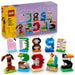 LEGO Birthday Numbers Toy - Cake Topper w/Animals incl. Dog, Spider & Whale - Table & Party Decorations or Counting Game - Gift idea for 6+ Year Old Boys & Girls - 40807
