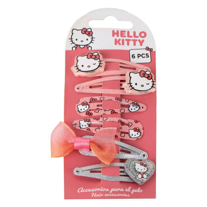Cerda Beauty: Hello Kitty - Hair Clips (6Pcs) (2500003686)
