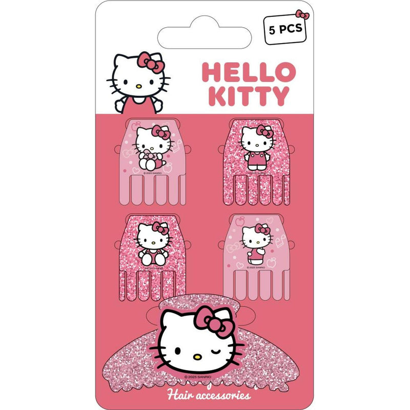 Cerda Beauty: Hello Kitty - Hair Clips (5Pcs) (2500003689)