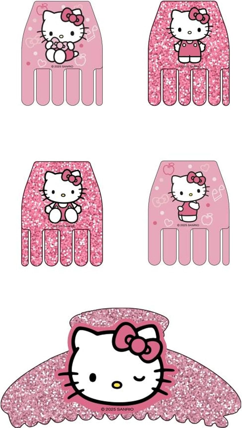 Cerda Beauty: Hello Kitty - Hair Clips (5Pcs) (2500003689)
