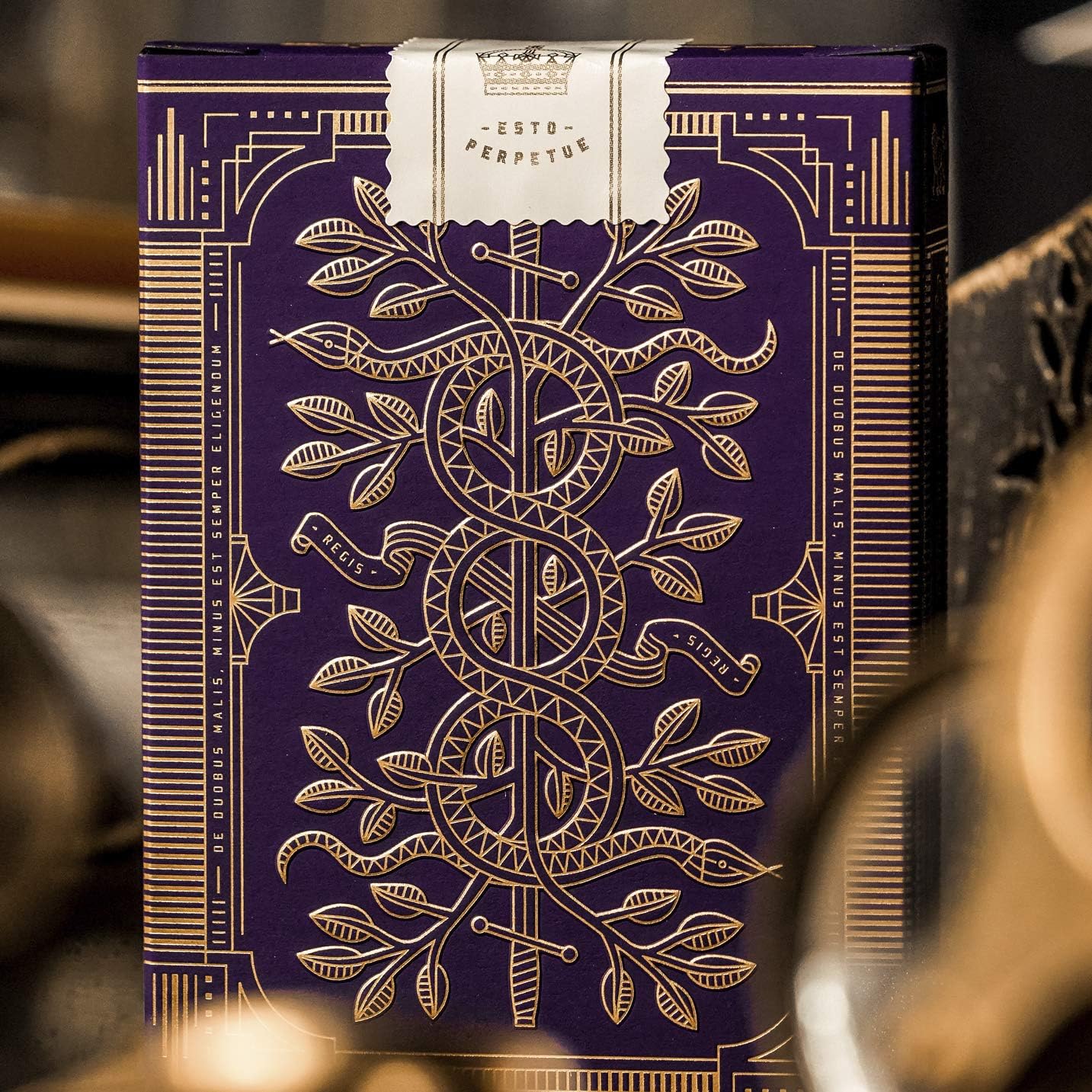 theory11 Monarchs Playing Cards (Purple