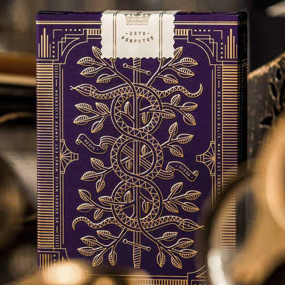 theory11 Monarchs Playing Cards (Purple