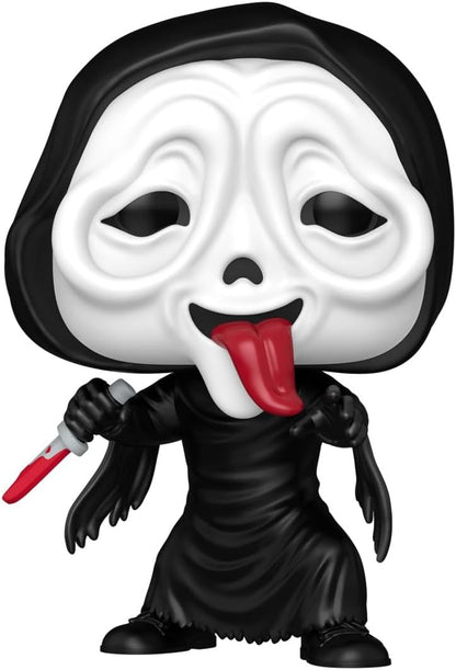 Funko POP! Vinyl: Ghost Face with Tongue - Figura in vinile da collezione - Idea regalo - Prodotto ufficiale - Giocattoli per bambini e adulti - Modello di figura per collezionisti ed esposizione