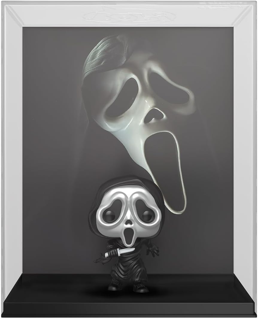 Funko POP! VHS Cover: Ghost Face - Metallic - Collectable Vinyl Figure - Gift Idea - Official Merchandise - Toys For Kids & Adults - Model Figure for Collectors and Display
