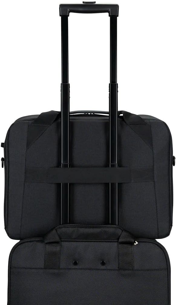 Targus Classic+ Clamshell - Notebook Carrying Case - 17`` - 18`` - Black, Red