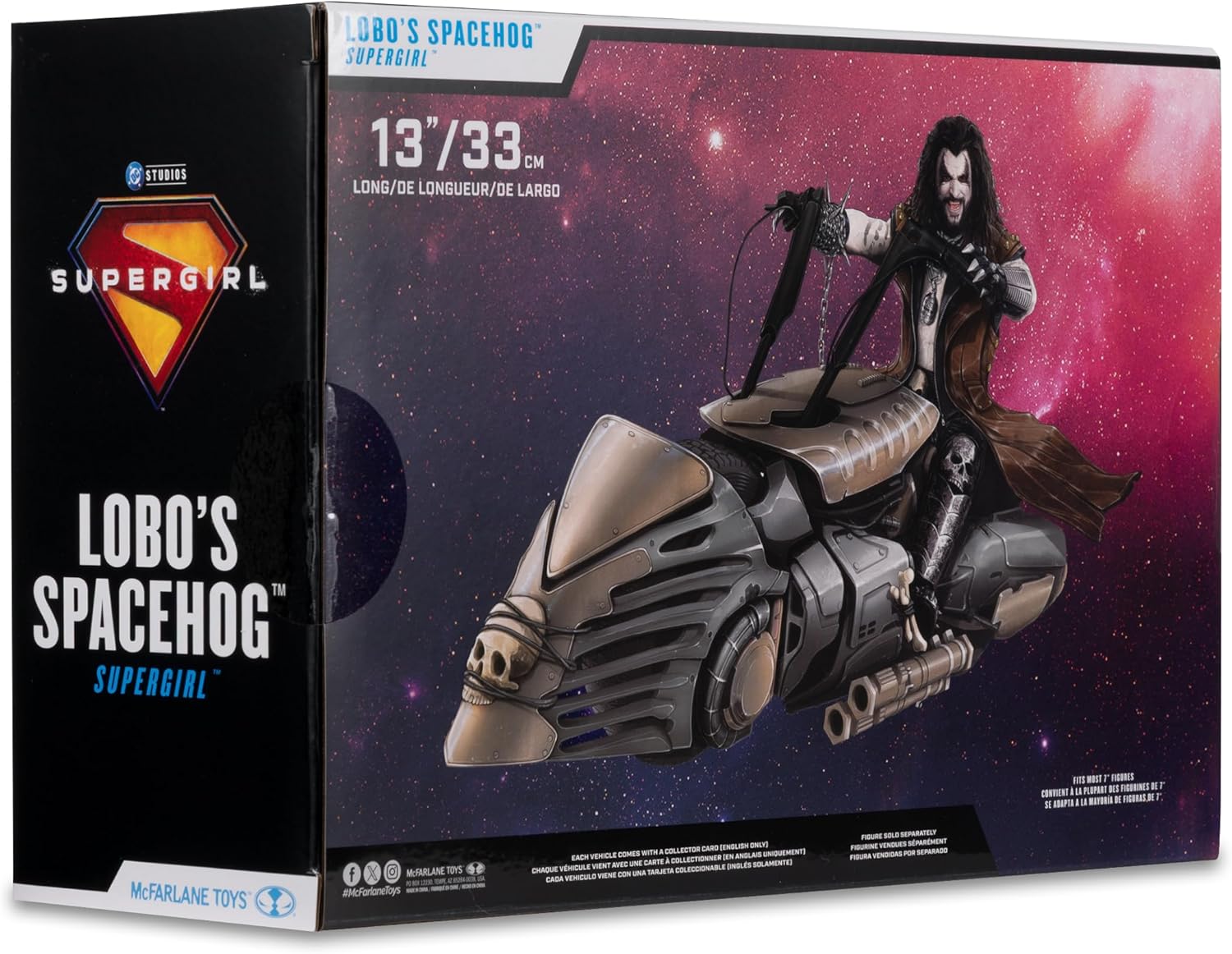 McFarlane DC Multiverse Lobo's Spacehog (Supergirl Movie) Vehicle Toys