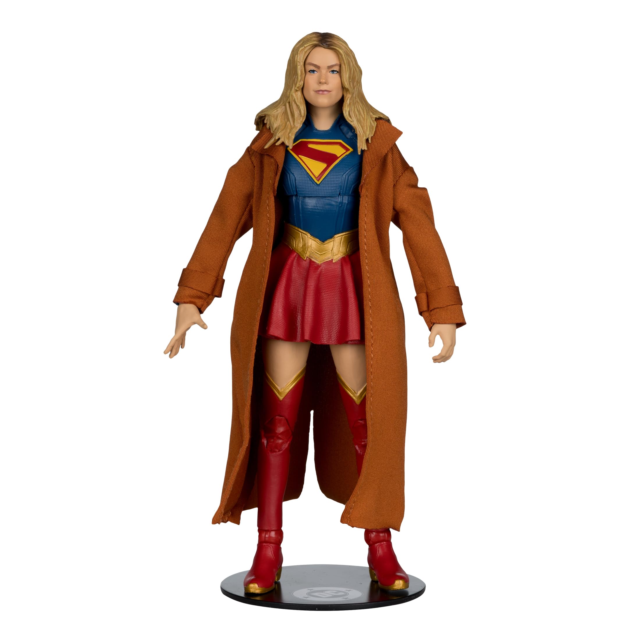 McFarlane Supergirl und Krypto DC Multiverse Action-Figur, 18 cm, Gold Label (Deluxe Theatrical Edition