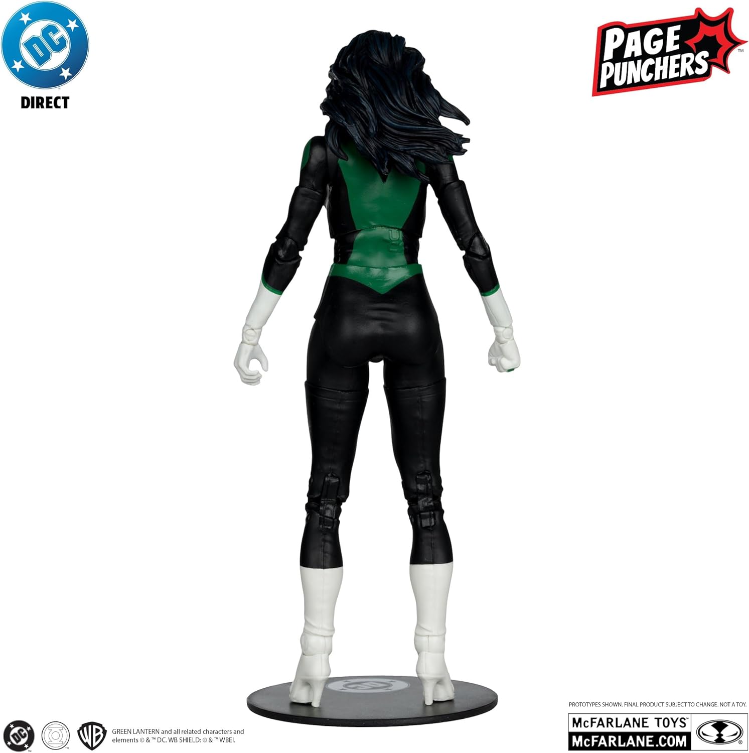 Mcfarlane DC Direct Figure with Comic : Green Lanterns 48 - Jessica Cruz Chase 7 Pouces