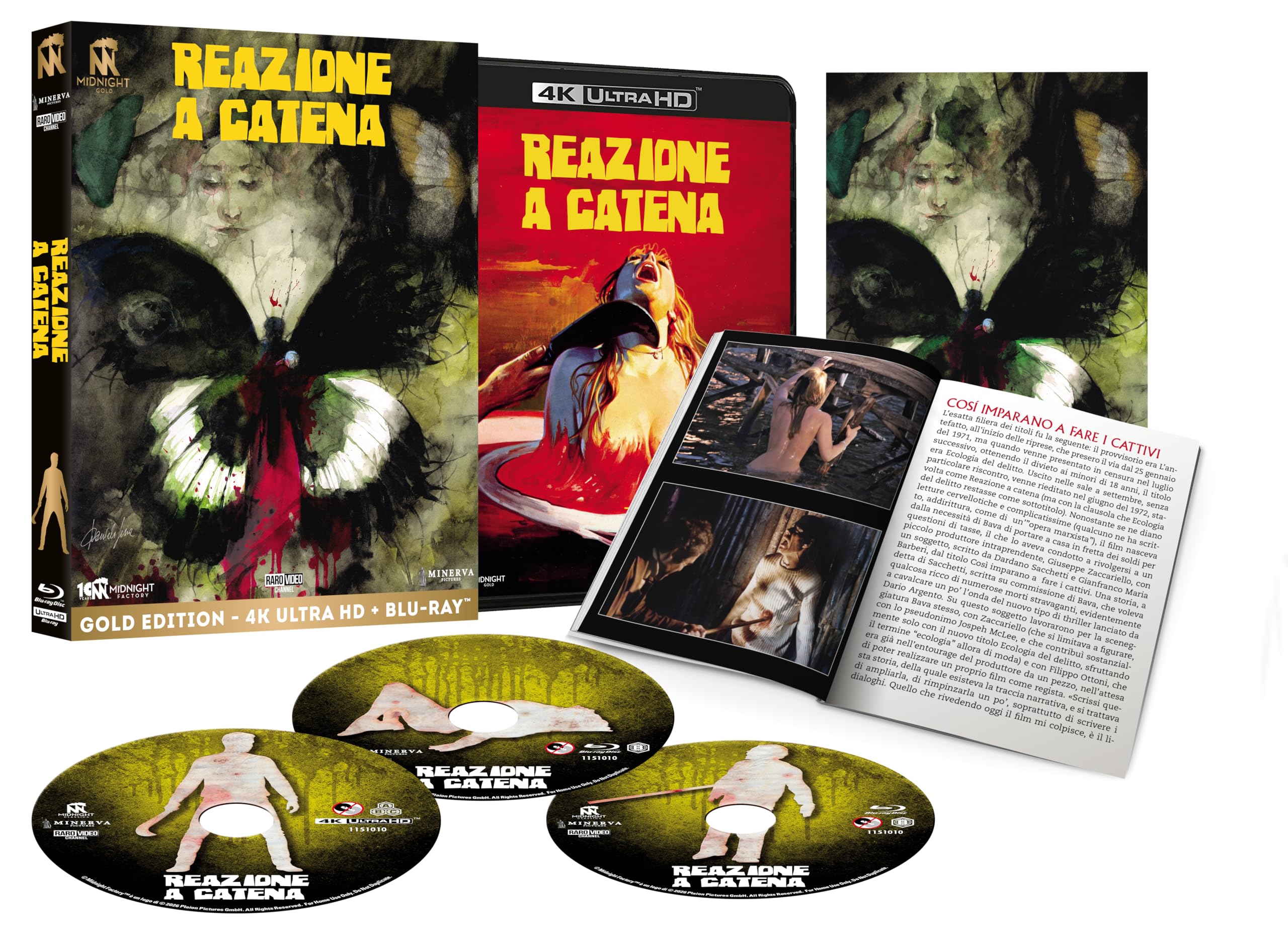Reazione A Catena (4K Ultra Hd + 2 Blu-Ray)