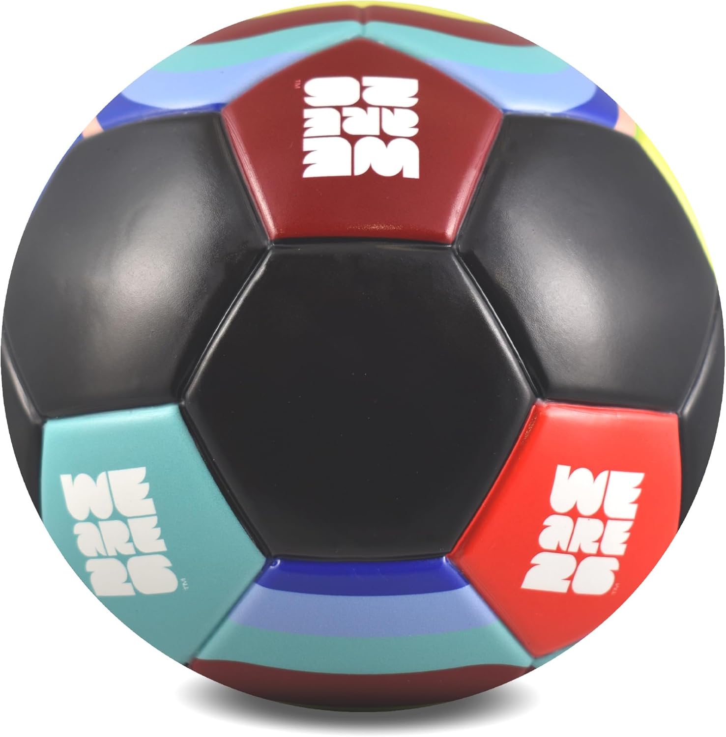 Hy-Pro Officially Licensed FIFA World Cup 2026 Mini Airless Ball – World Cup Football with Official Design & Logo for Kids, Children's Play & Outdoor Fun