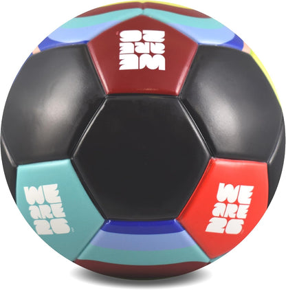Hy-Pro Officially Licensed FIFA World Cup 2026 Mini Airless Ball – World Cup Football with Official Design & Logo for Kids, Children's Play & Outdoor Fun