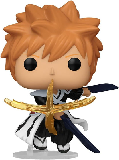 Funko POP! Animation: Bleach Thousand Year Blood War - Ichigo - Sammelbare Vinylfigur - Geschenkidee - Offizielles Merchandise - Spielzeug für Kinder & Erwachsene - Modellfigur für Sammler
