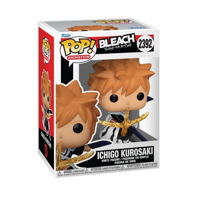 Funko POP! Animation: Bleach Thousand Year Blood War - Ichigo - Sammelbare Vinylfigur - Geschenkidee - Offizielles Merchandise - Spielzeug für Kinder & Erwachsene - Modellfigur für Sammler