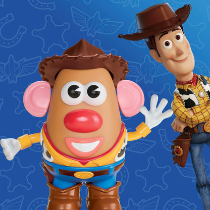Potato Head Toy Story Woody Tater Set with 1 Potato Body and 12 Accessories, Toddler and Preschool Toys for Girls and Boys Ages 2+