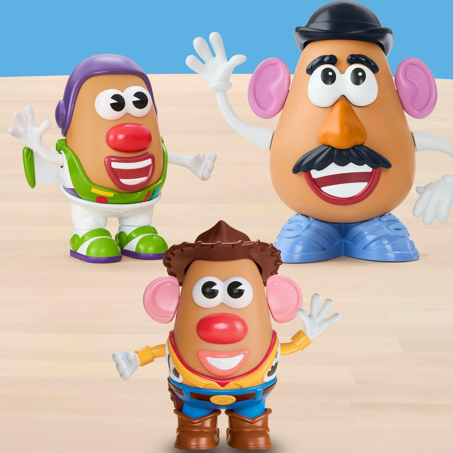 Potato Head Toy Story Woody Tater Set with 1 Potato Body and 12 Accessories, Toddler and Preschool Toys for Girls and Boys Ages 2+