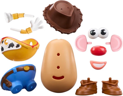 Potato Head Toy Story Woody Tater Set with 1 Potato Body and 12 Accessories, Toddler and Preschool Toys for Girls and Boys Ages 2+
