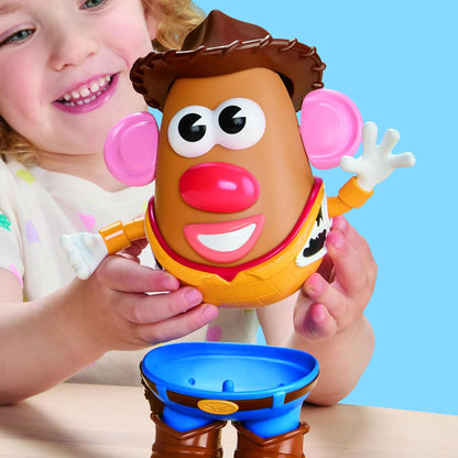 Potato Head Toy Story Woody Tater Set with 1 Potato Body and 12 Accessories, Toddler and Preschool Toys for Girls and Boys Ages 2+